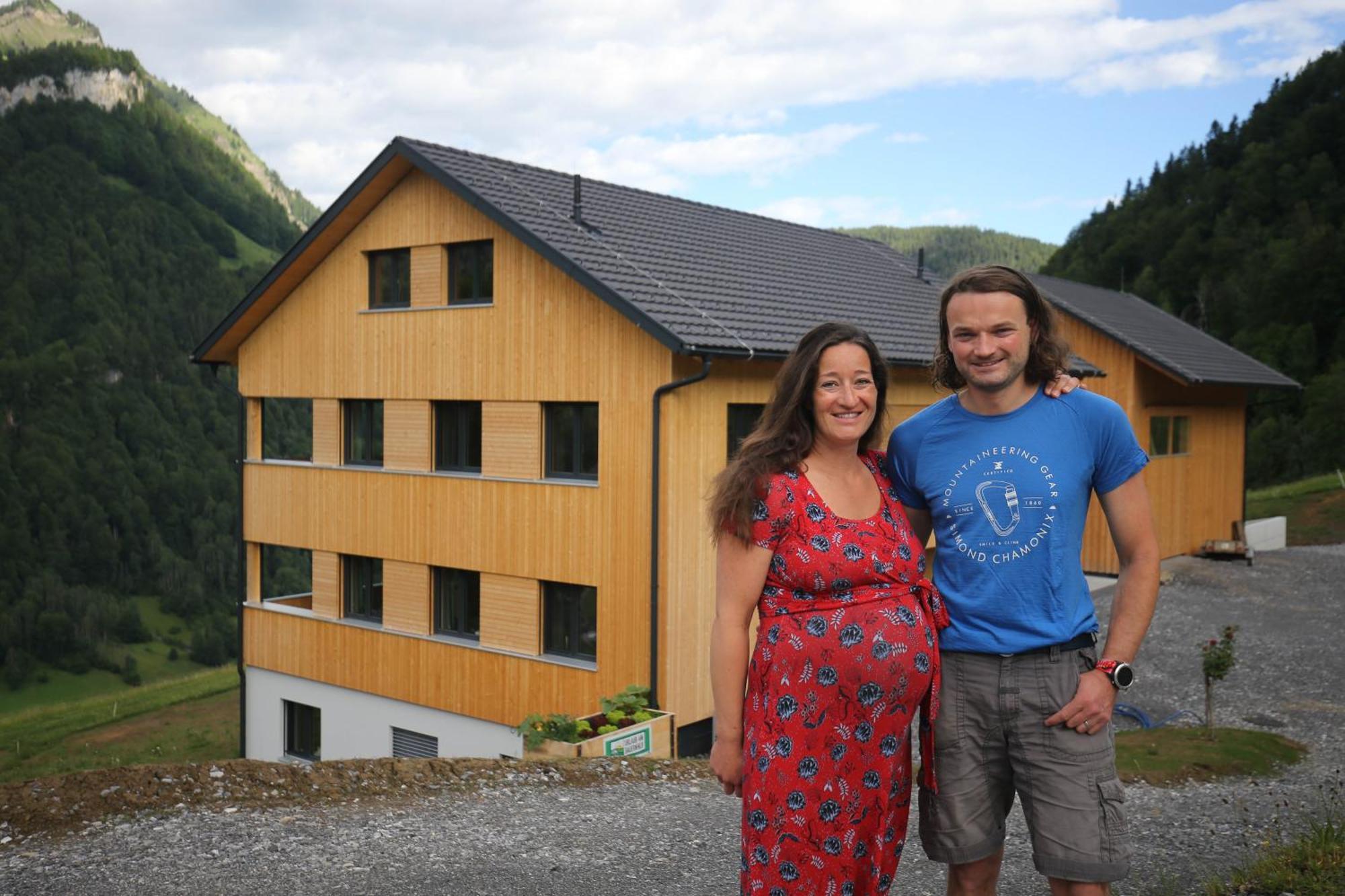 Panoramahof Bergglueck Appartement Mellau Buitenkant foto