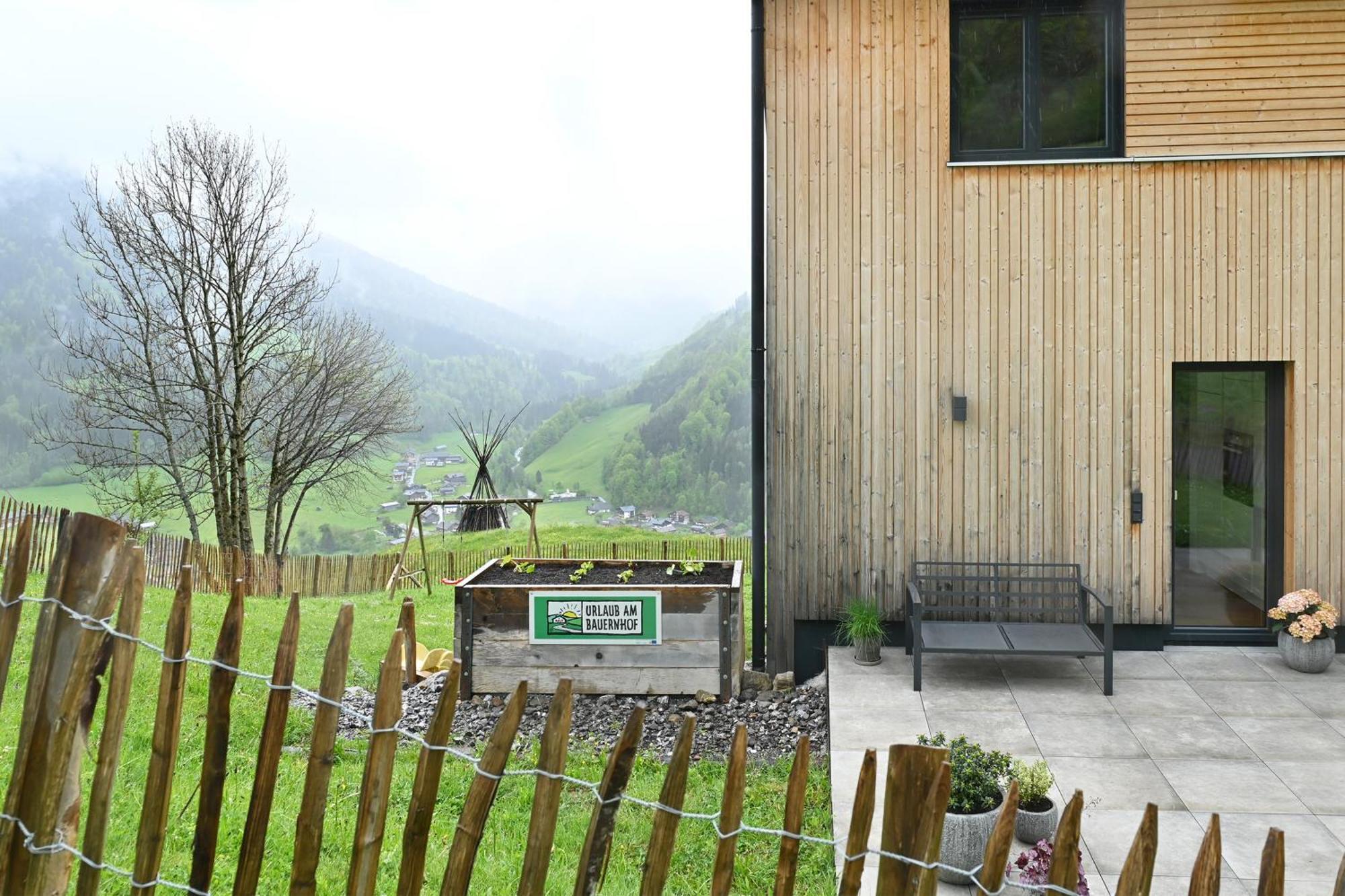 Panoramahof Bergglueck Appartement Mellau Buitenkant foto