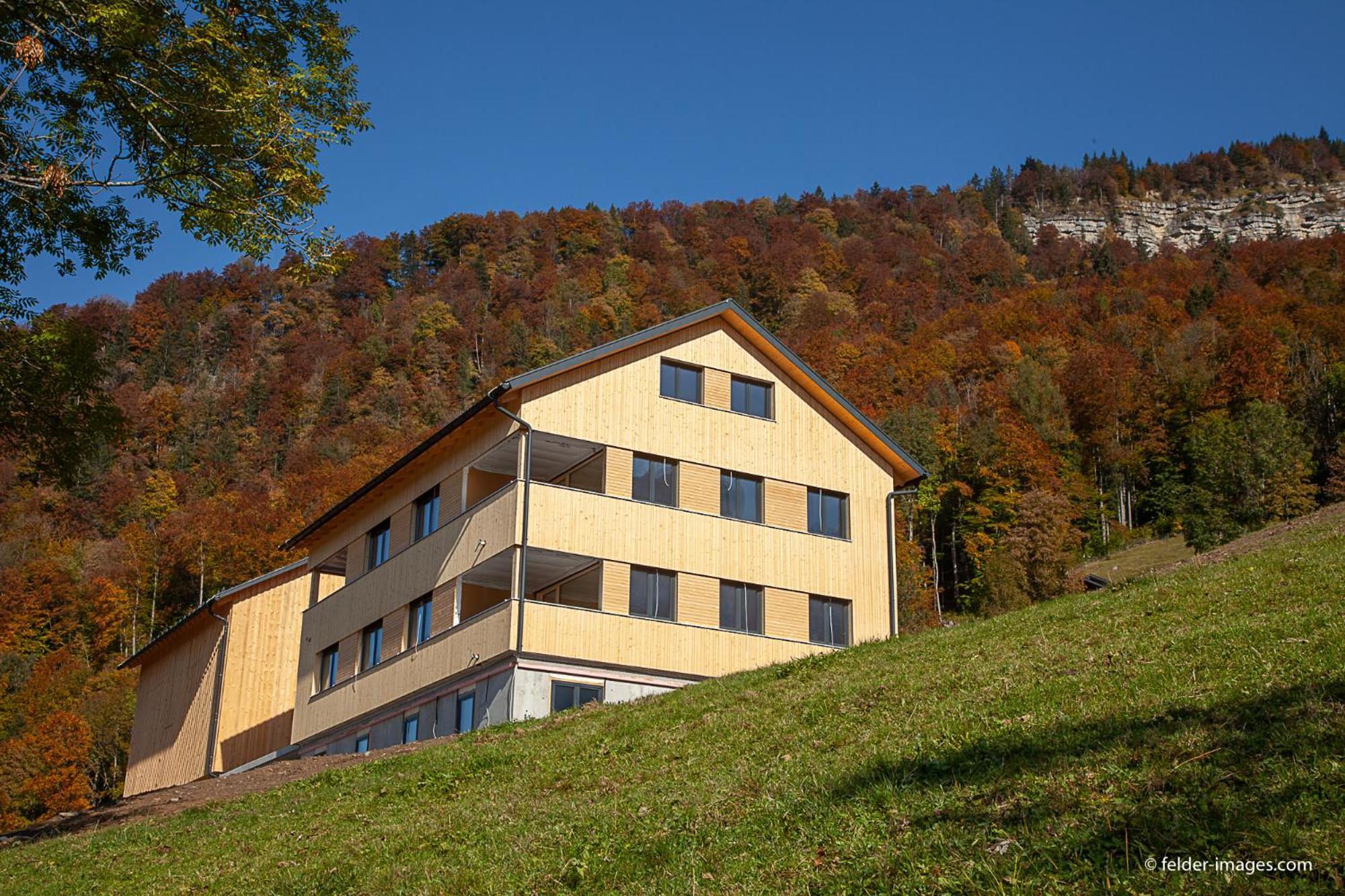 Panoramahof Bergglueck Appartement Mellau Buitenkant foto