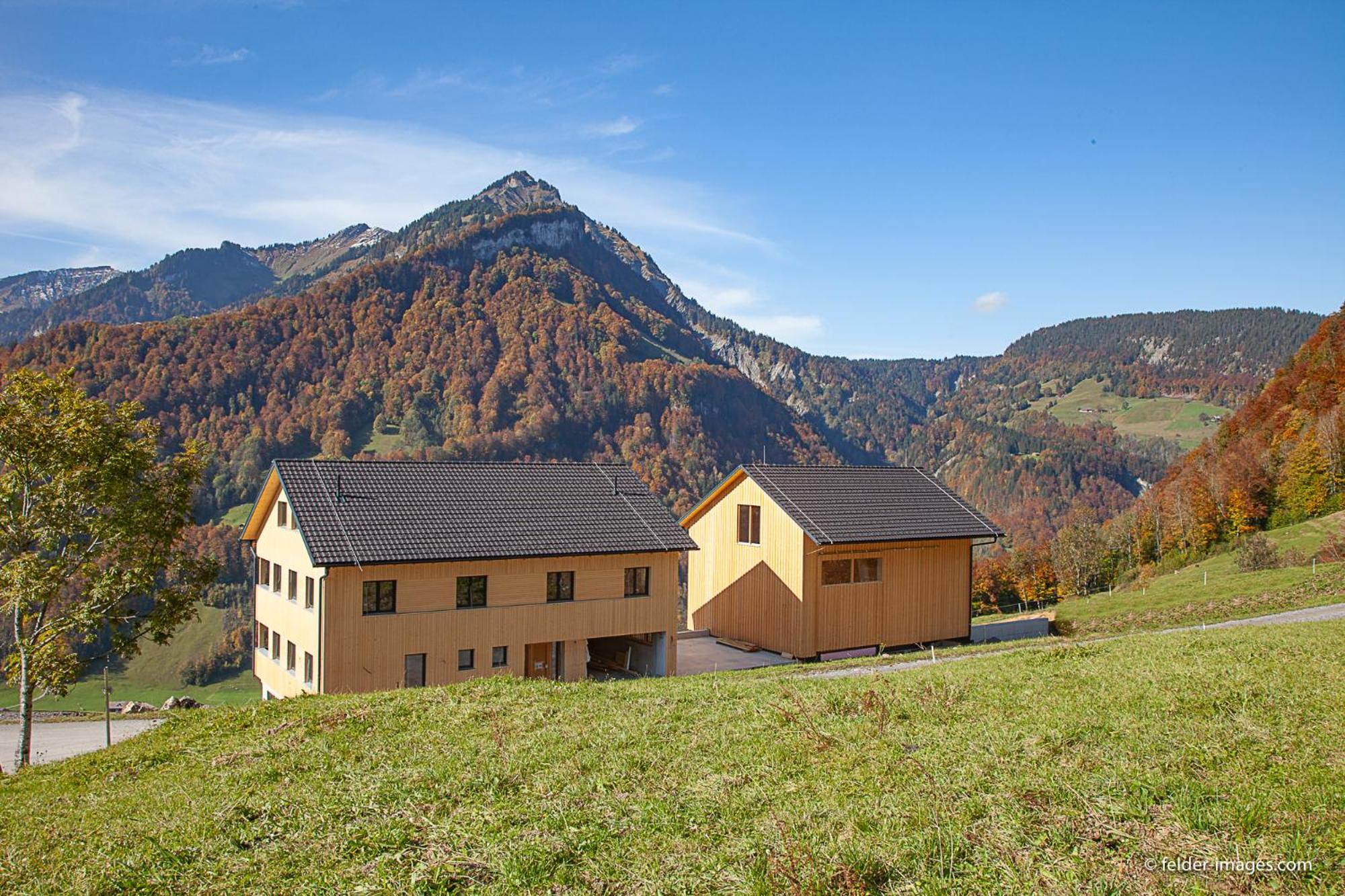 Panoramahof Bergglueck Appartement Mellau Buitenkant foto