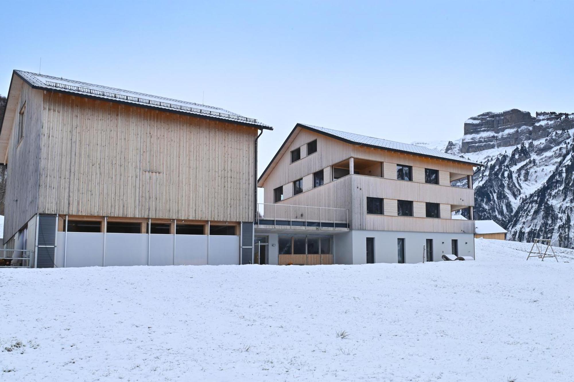 Panoramahof Bergglueck Appartement Mellau Buitenkant foto