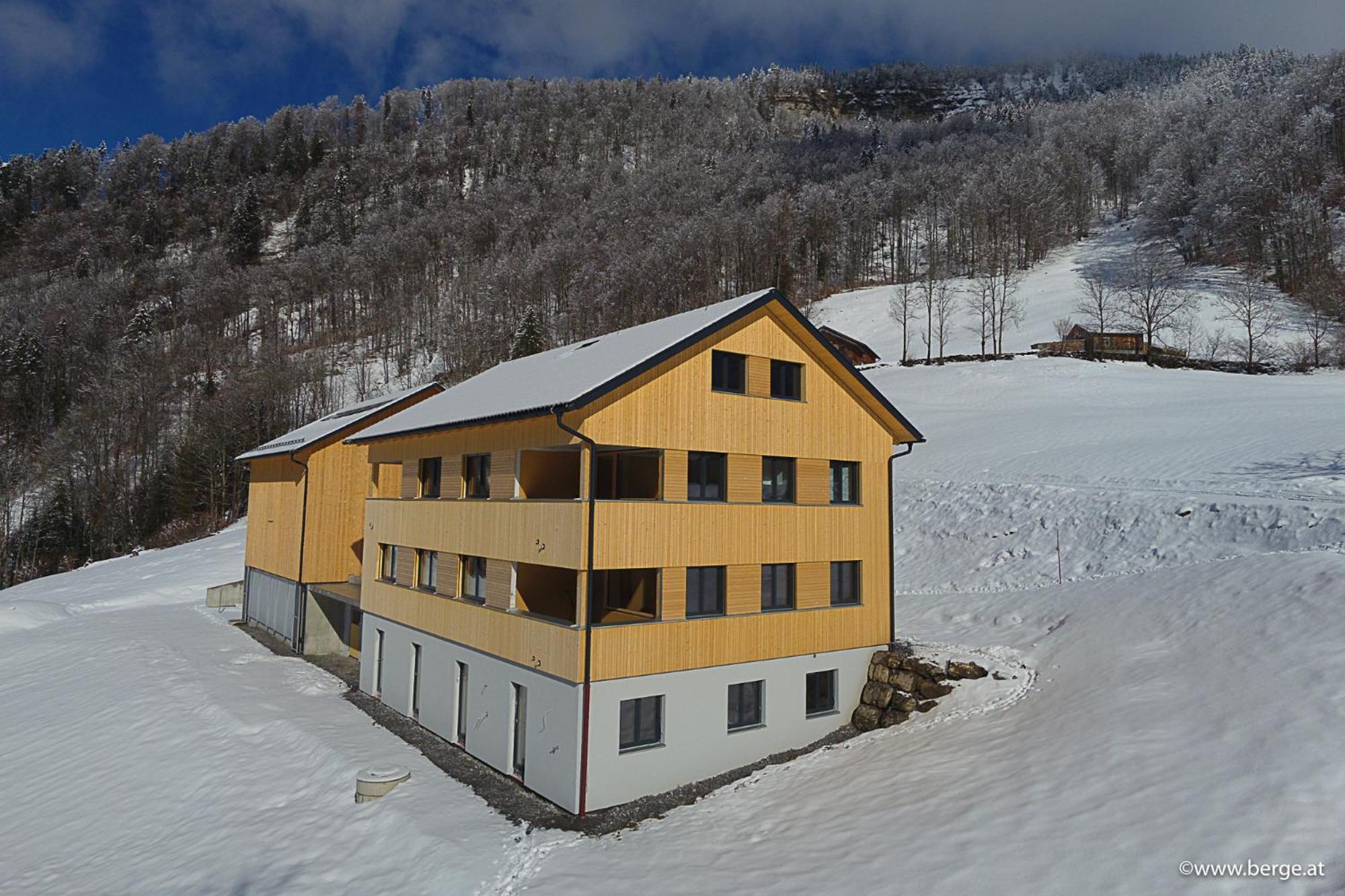 Panoramahof Bergglueck Appartement Mellau Buitenkant foto