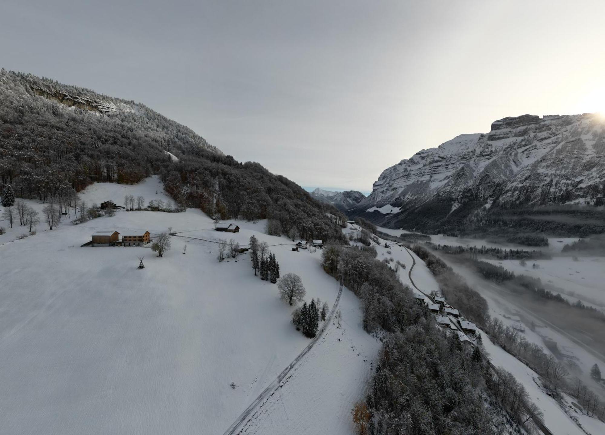 Panoramahof Bergglueck Appartement Mellau Buitenkant foto