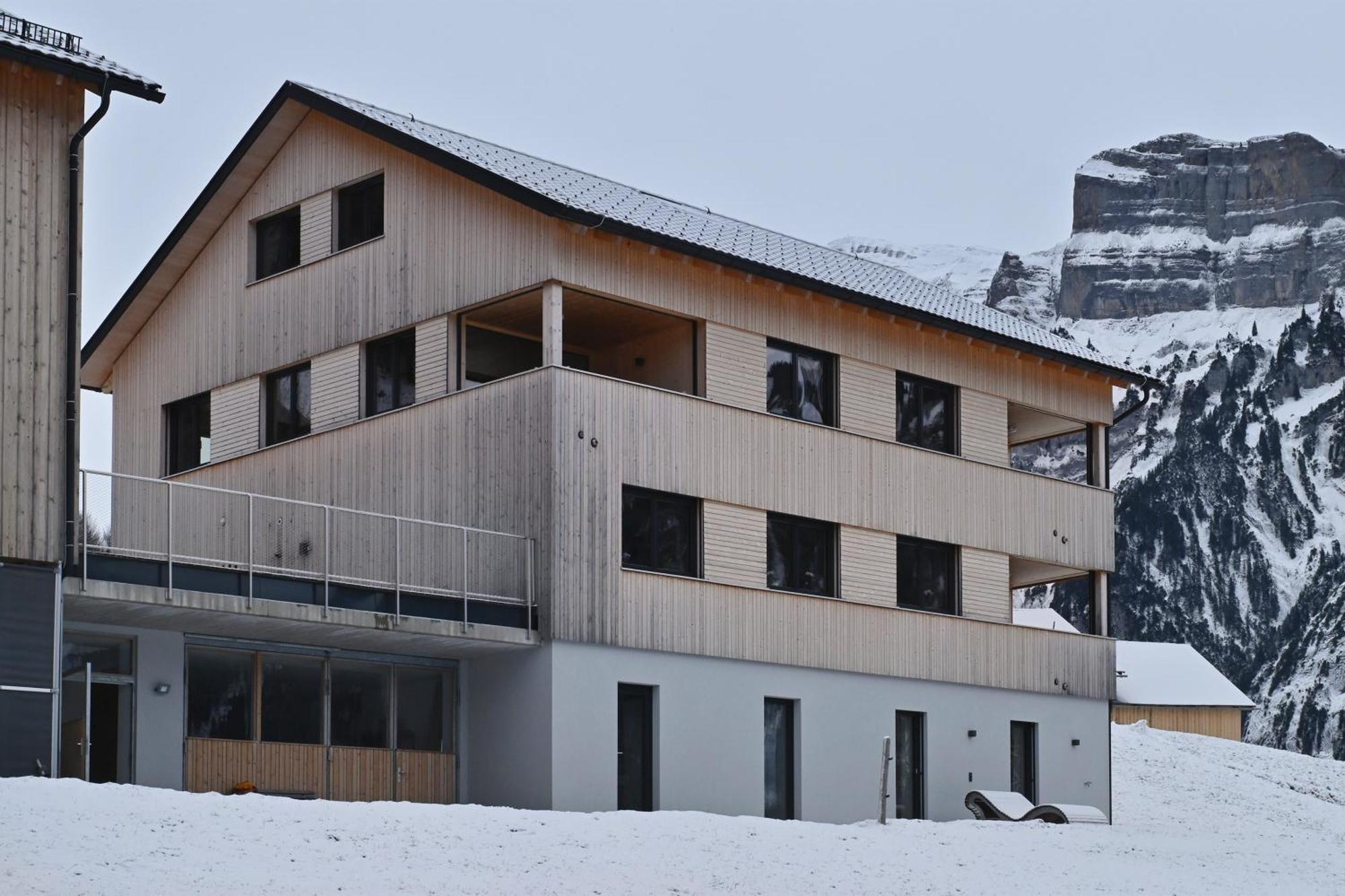 Panoramahof Bergglueck Appartement Mellau Buitenkant foto