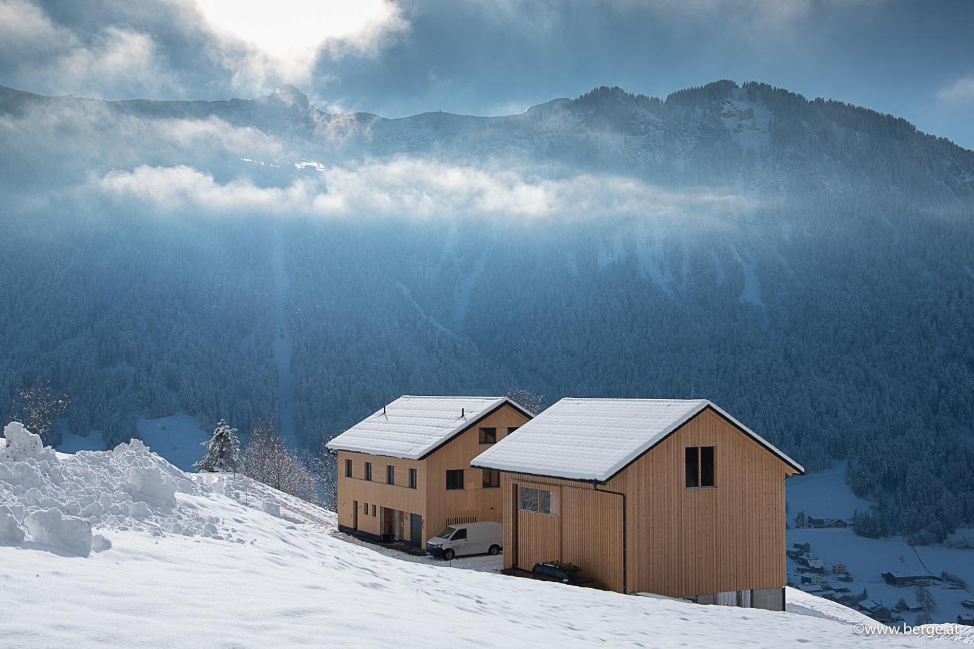 Panoramahof Bergglueck Appartement Mellau Buitenkant foto