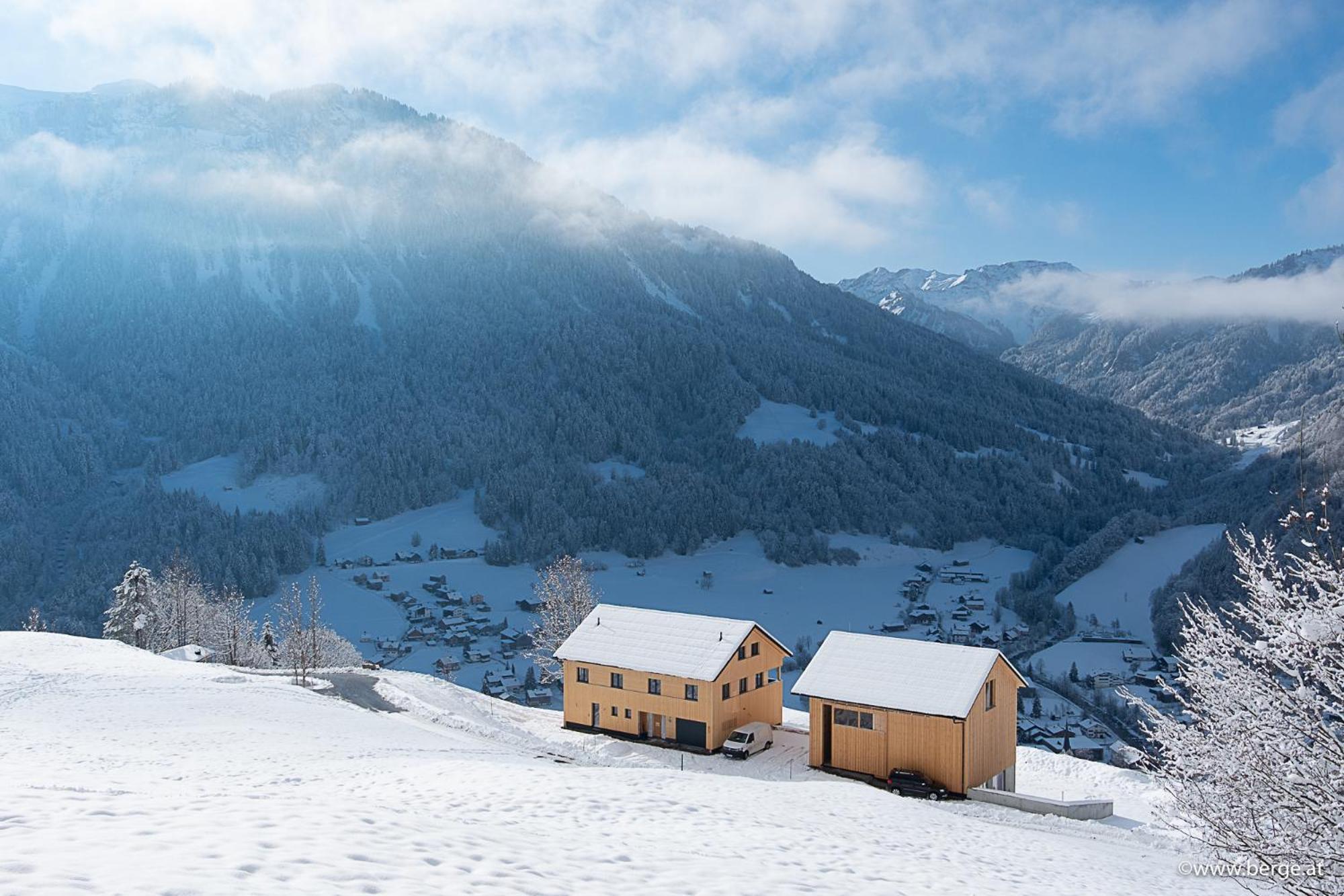 Panoramahof Bergglueck Appartement Mellau Buitenkant foto