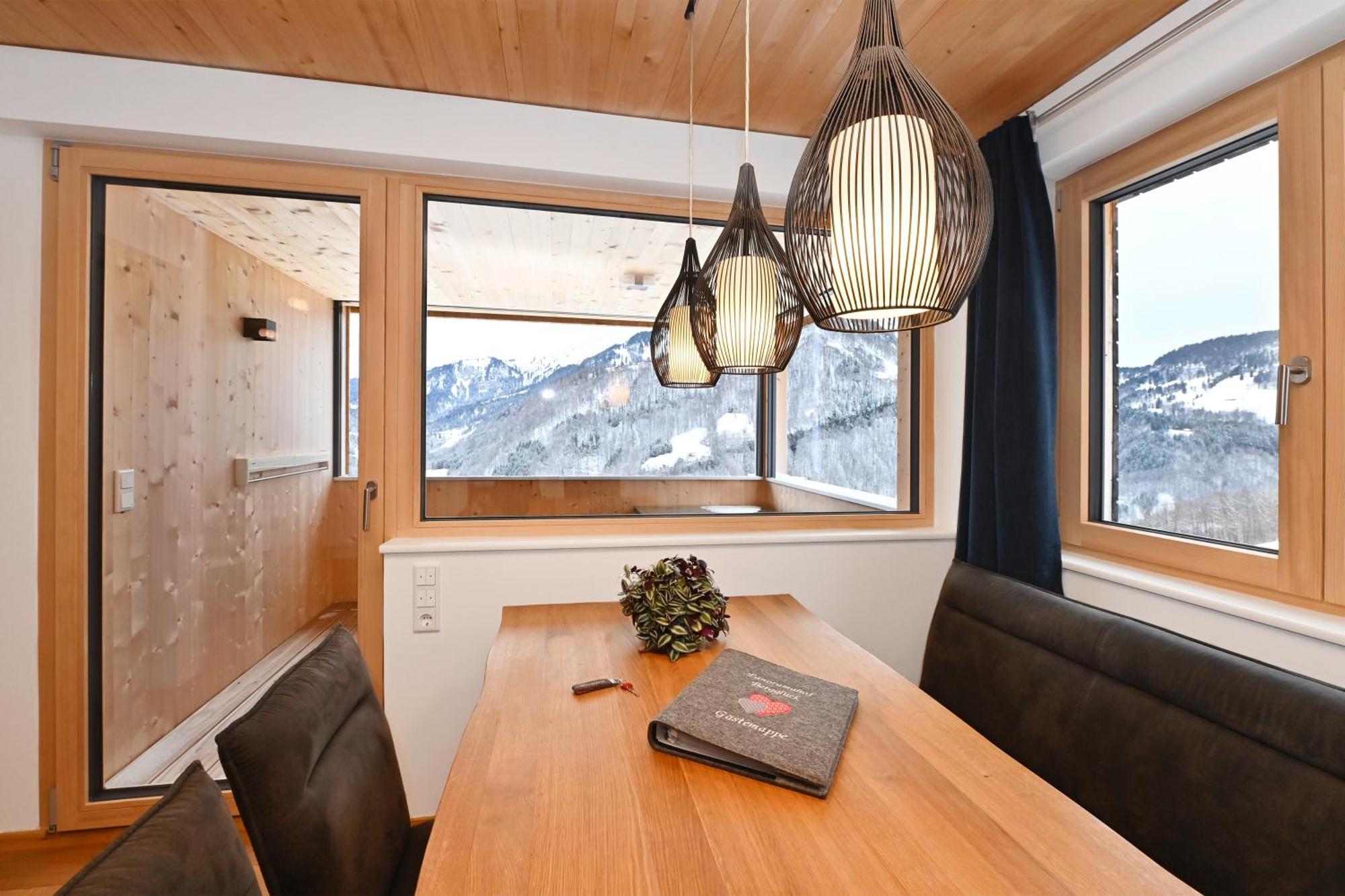 Panoramahof Bergglueck Appartement Mellau Buitenkant foto